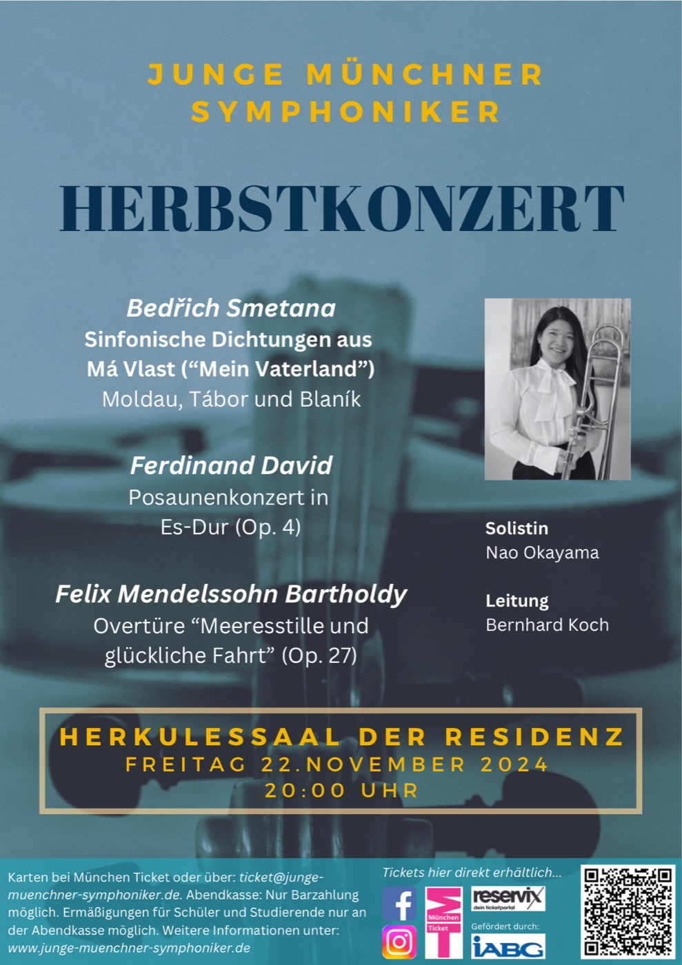 Flyer Herbstkonzert 2024